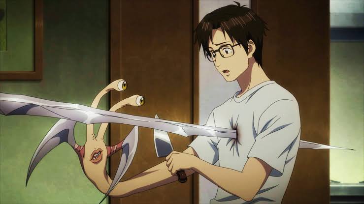 Parasyte the Maxim| Anime Based on Aliens| Animeking