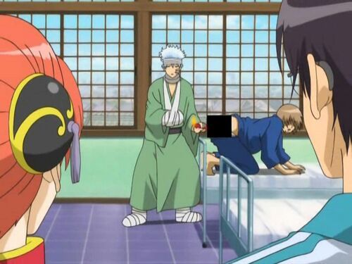 Gintama anime has a lot of crude R-rated jokes