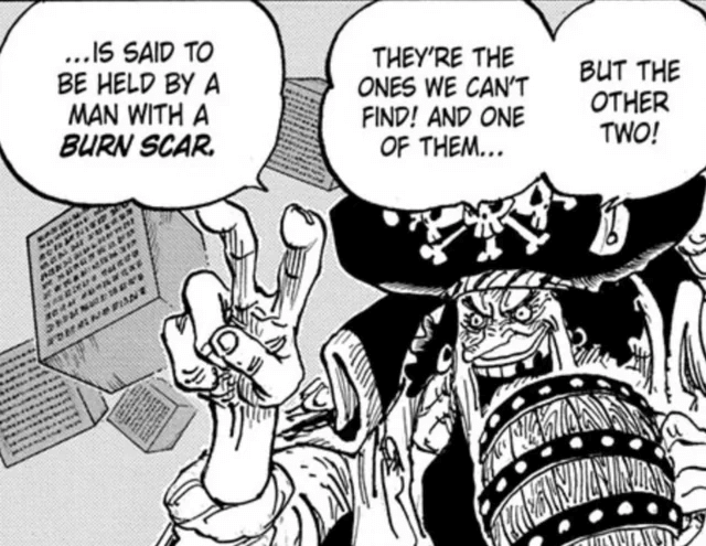 Black beard mentioned man with burn scar in episode 1115 one piece anime series | Anime King