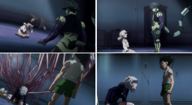 Meruem and Gon parallels