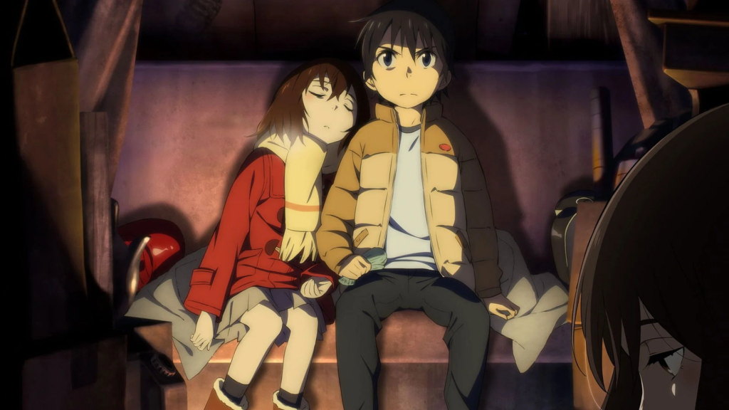 Top 12 Anime to Watch if You Loved Oshi no Ko | Erased: The Power of Time Travel to Right Past Wrongs | Animeking