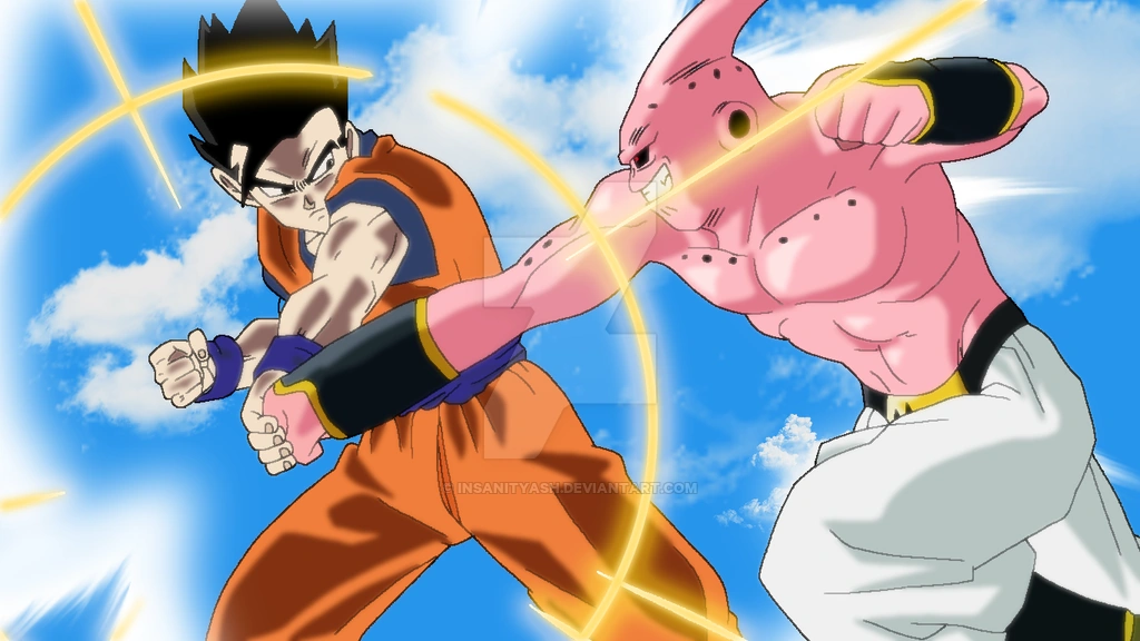 Top 20 Most Epic Dragon Ball Z Fights |  Gohan vs. Super Buu| AnimeKing 