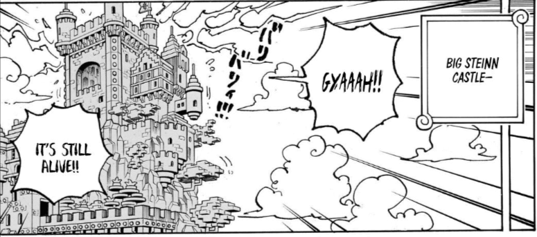 BigSteinn Castle (Source: One Piece Chapter 1127) | Animeking