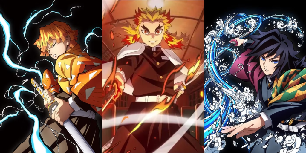 Top 16 Best Power Systems in Shonen Anime | Breathing Forms – Demon Slayer | Animeking