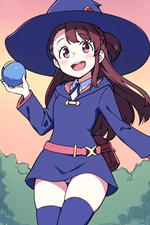 Top 18 Anime Protagonists Who Went from Zero to Hero | Atsuko "Akko" Kagari | Animeking