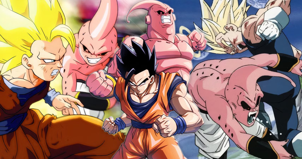 Dragon Ball Z: 19 Longest Fights In The Anime, Ranked | Everyone Vs. Kid Buu | AnimeKing 