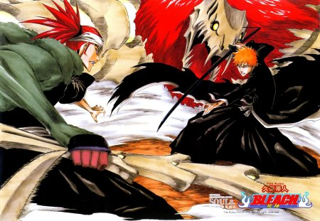 Bleach: The 12 Best Fights, Ranked |  Ichigo Kurosaki vs. Renji Abarai | AnimeKIng 