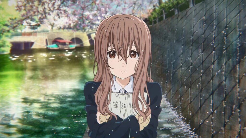 Shouko in A Silent Voice