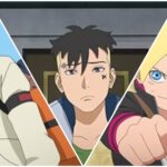 Amado, Boruto and Kawaki from Boruto: Two Blue Vortex