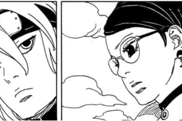 Sarada and Mitsuki from Boruto: Two Blue Vortex, Manga Plus