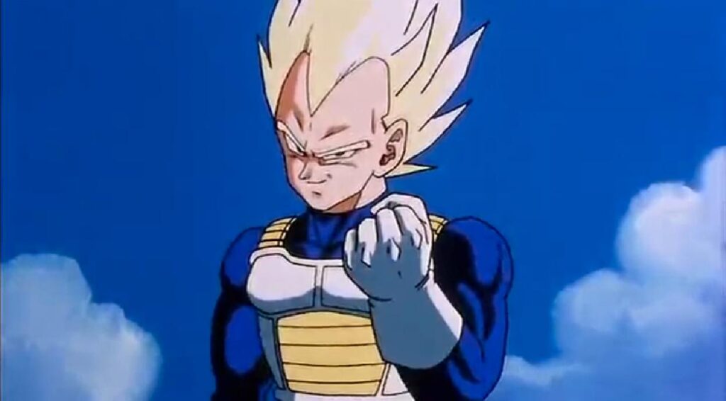 Vegeta from Dragon Ball Z