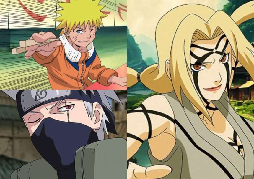 Taijutsu users of Naruto