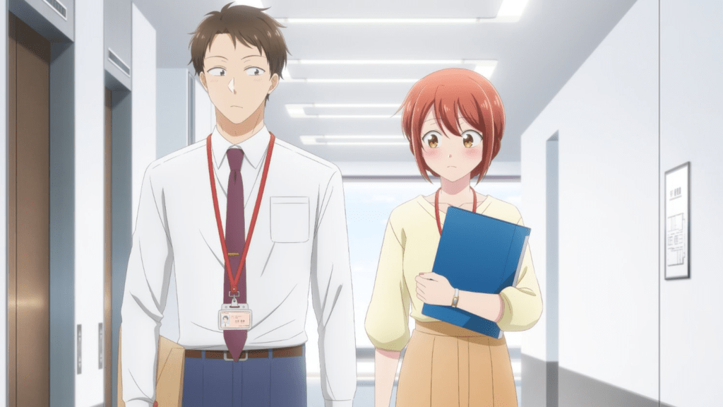 12. I have a crush at work |  16 Best Anime To Watch From Winter 2025 