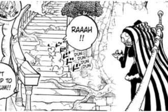 Road and Nami from One Piece Chapter 1138